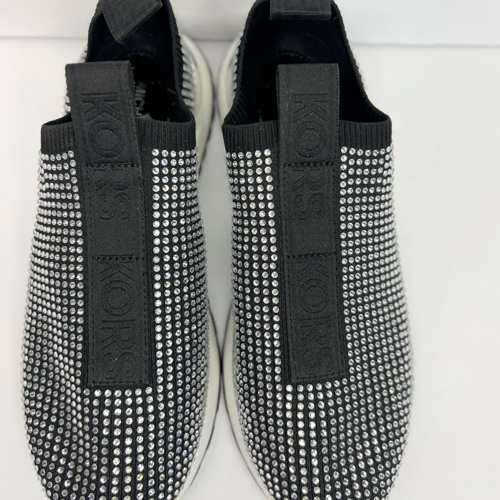 Final price

Michael Kors Black /Silver Crystal Slip-On Sneakers - Picture 4 of 7